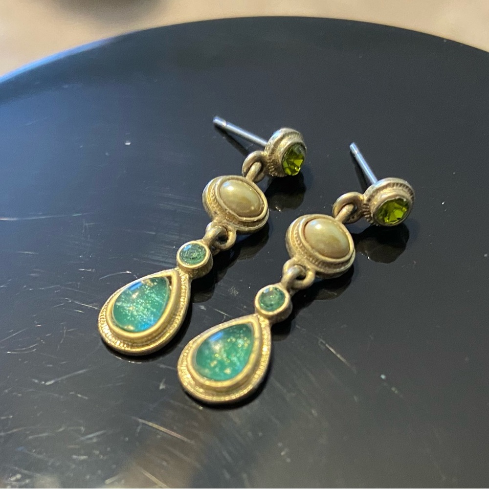 Vintage drop earrings (no backs)